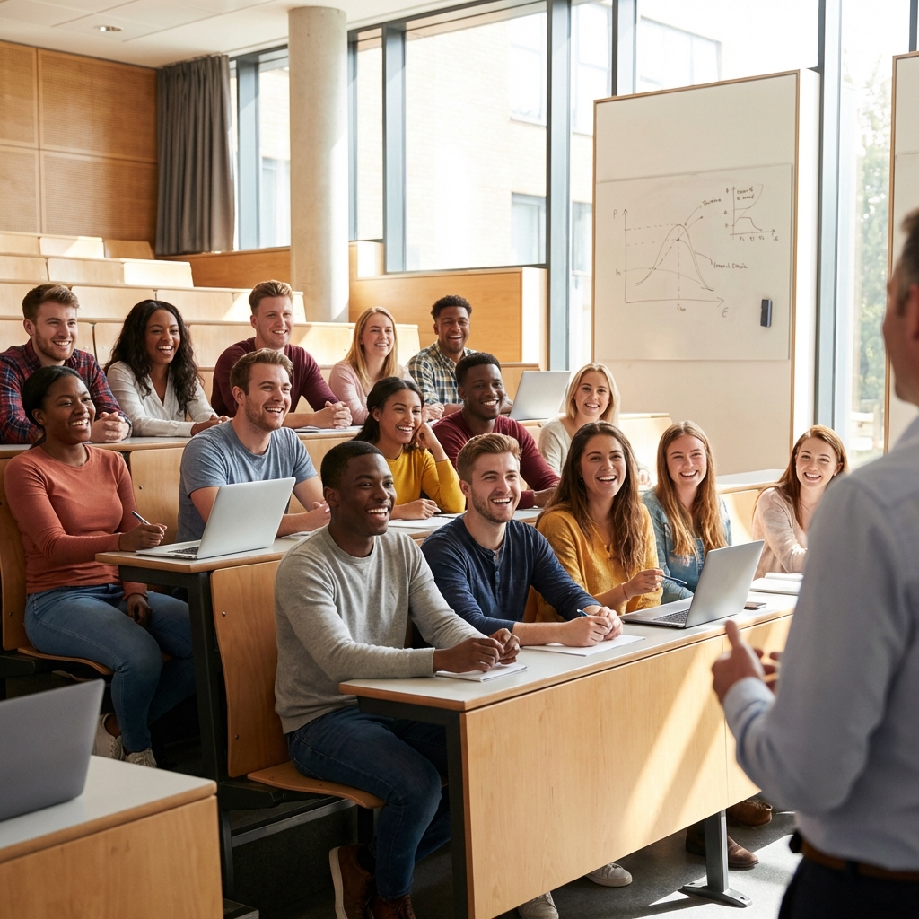 Students in classroom